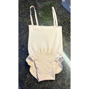Skims Seamless Sculpt Bodysuit Nude Size M Like New